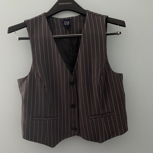 Gap pinstripe vest - Picture 1 of 8